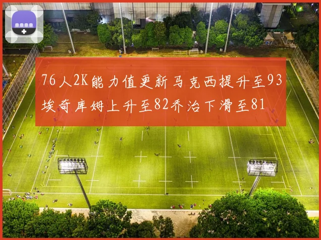 76人2K能力值更新马克西提升至93埃奇库姆上升至82乔治下滑至81